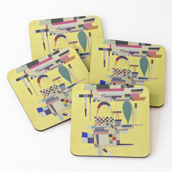 Artikelvorschau, Wassily Kandinsky - Gelbe Malerei entworfen und verkauft von vakashop.