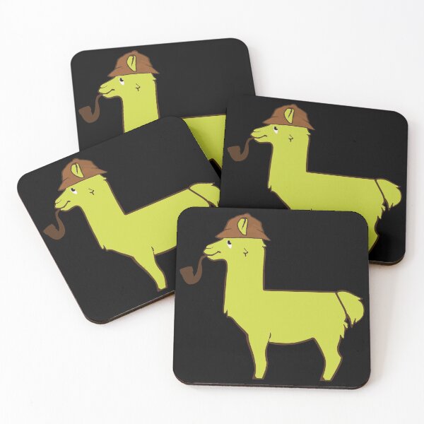 Item preview, The Great Llama Detective (Yellow) designed and sold by CrimeLab.