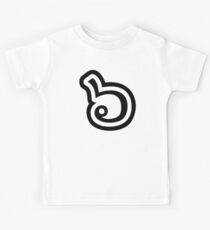 Thailand Number 6 / Six / ๖ (Ho/Hok) Thai Language Script Kids Tee