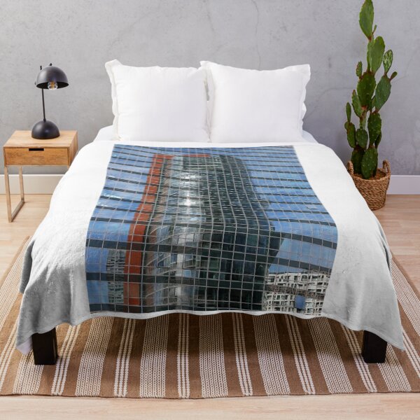 Item preview, Modern skyscraper reflecting buidling around designed and sold by goceris.