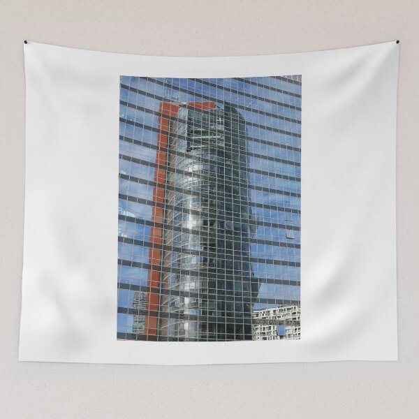 Item preview, Modern skyscraper reflecting buidling around designed and sold by goceris.