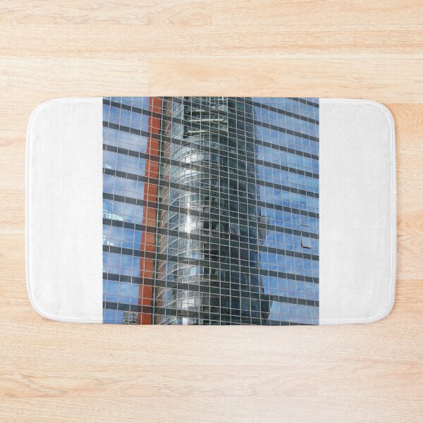 Item preview, Modern skyscraper reflecting buidling around designed and sold by goceris.
