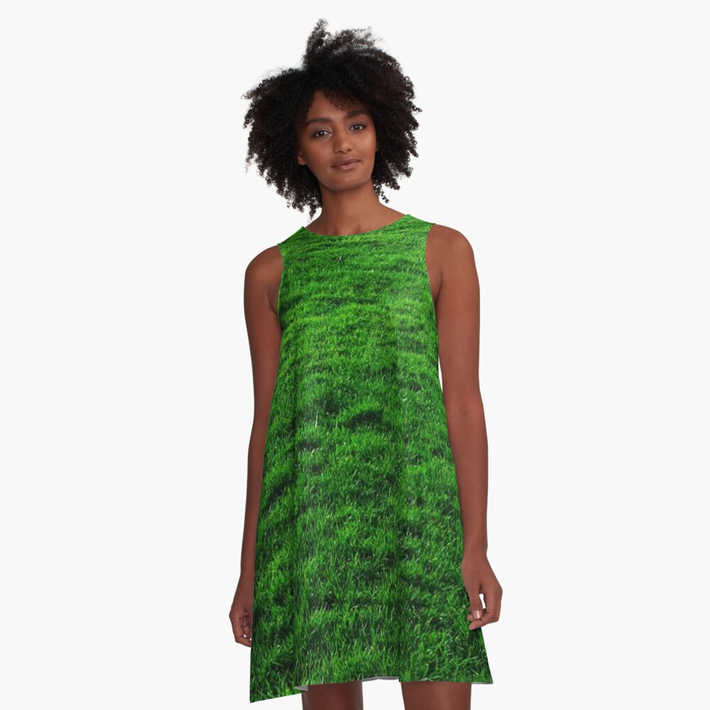 green grass dress