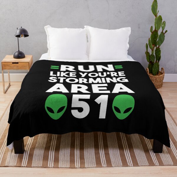 Item preview, Run Like You're Storming Area 51 designed and sold by kjanedesigns.