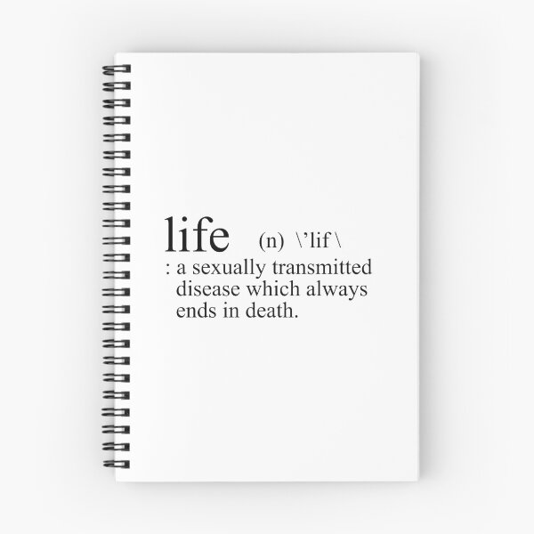 Item preview, The Meaning of Life A Sexually Transmitted Disease designed and sold by Evelyusstuff.
