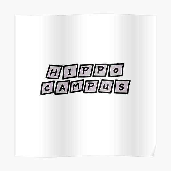 hippocampus band poster