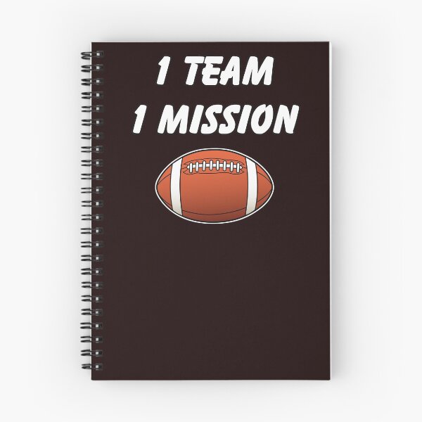 Item preview, One Team One Mission Football Motivational  designed and sold by StudioN.