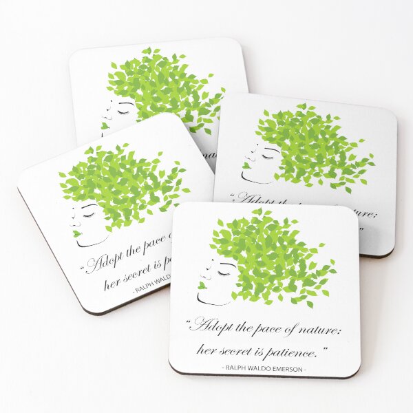 Item preview, Quotes for nature- Adopt the pace of nature, her secret is patience. Happy Earth day designed and sold by Shawlin Islam.