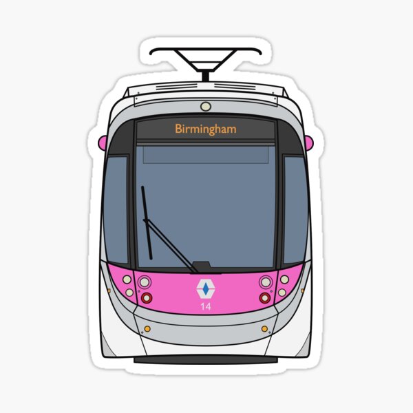 Aperçu de l'œuvre Tramway de Birmingham créée et vendue par Charlie Care.