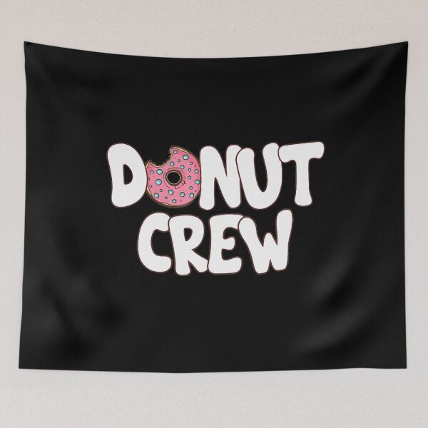 Item preview, Donut Crew Doughnut Themed T-Shirt designed and sold by Merchall  store.