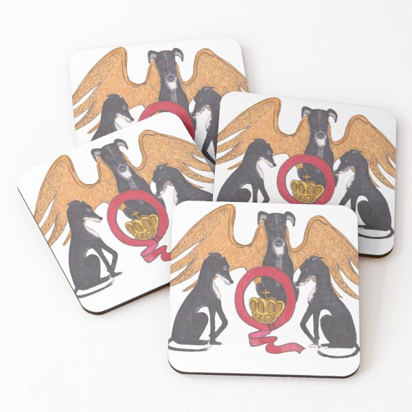 Item preview, Bohemian Rhapsody - My greyhound tribute to Queen designed and sold by JaneWrenArt.