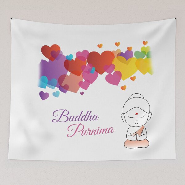 Item preview, Happy Buddha Purnima or vesak day- marking the birth of Lord Buddha designed and sold by Shawlin Islam.