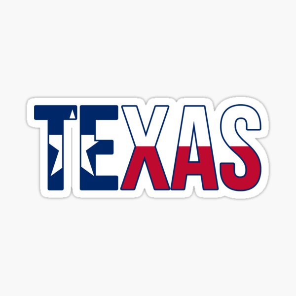 Texas Flag Texas Sticker
