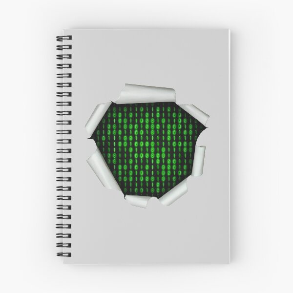 Item preview, Binary Code Inside Hole Version designed and sold by pattypattern.