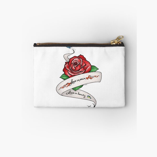 Artikelvorschau, Liebe ist Schmerz (Alex und Piper Vauseman Tattoo) Neu zeichnen entworfen und verkauft von PurpleMoose.