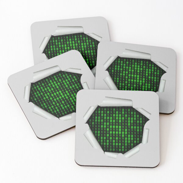 Item preview, Binary Code Inside Hole Version designed and sold by pattypattern.
