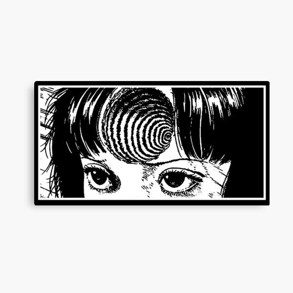 Spiral girl Canvas Print