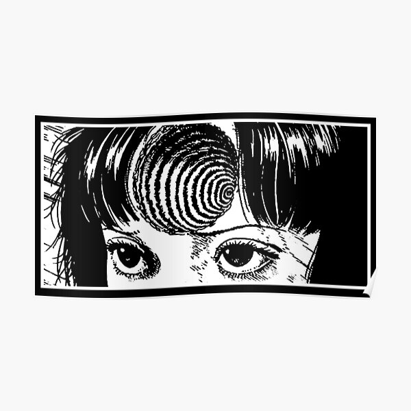 Spiral girl Poster
