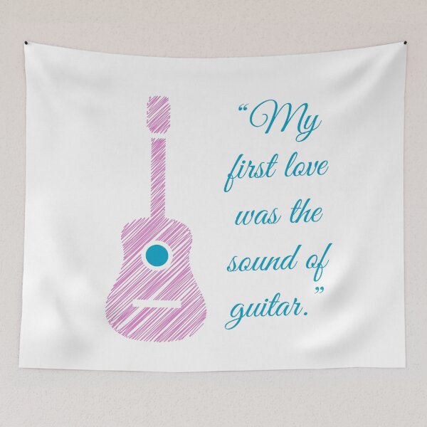 Item preview, Musical quote and guitar designed and sold by Shawlin Islam.