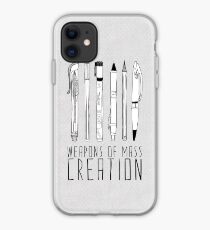 Weapons Of Mass Creation iPhone Case
