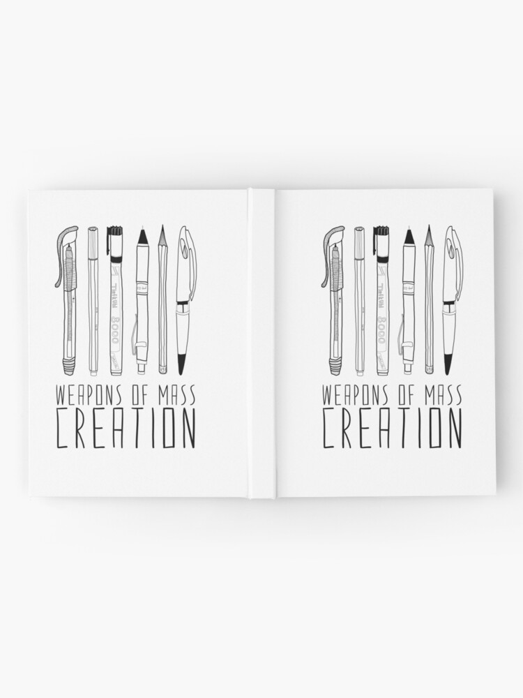 Alternate view of Weapons Of Mass Creation Hardcover Journal