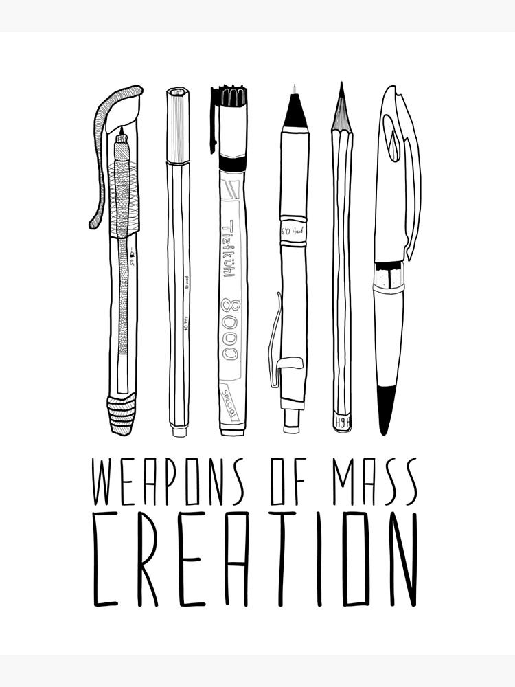 Weapons Of Mass Creation by BiancaGreen