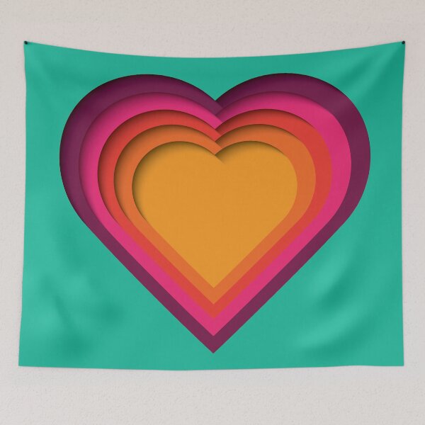 Item preview, Paper Cutout Heart 010 designed and sold by BlueLela.