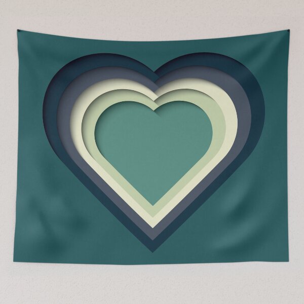 Item preview, Paper Cutout Heart 011 designed and sold by BlueLela.