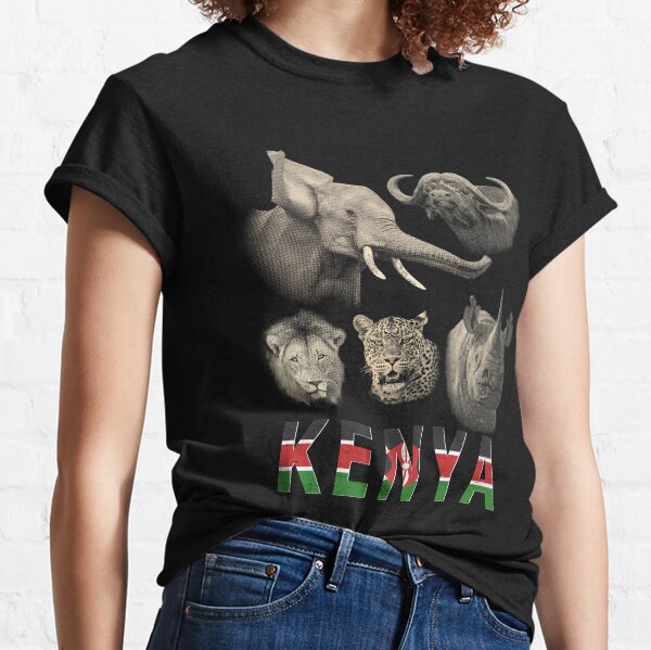 Kenya Big Five Africa Safari Classic T-Shirt