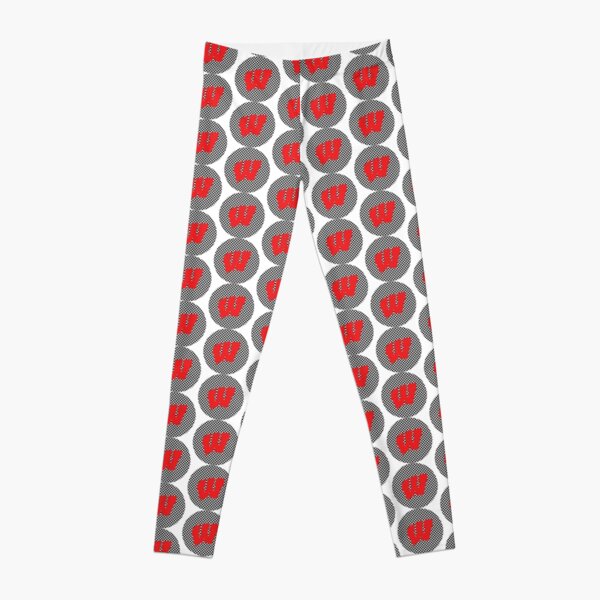 Sconnie Am App Spandex Jersey Leggings - Red – Sconnie Nation