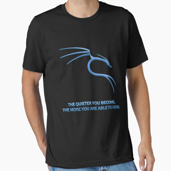 Artikel-Vorschau von Kali Linux | Je leiser Sie werden, designt und verkauft von kazilii.