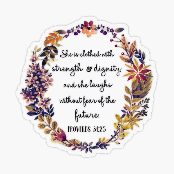 Item preview, Proverbs 31:25 designed and sold by ReVivingHoPe.