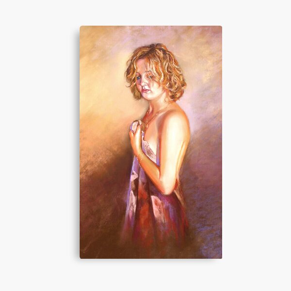 'Portrait of Jacinta' Canvas Print