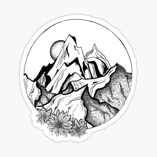 Item preview, Mountain Floral designed and sold by Lorelei Gaffney.