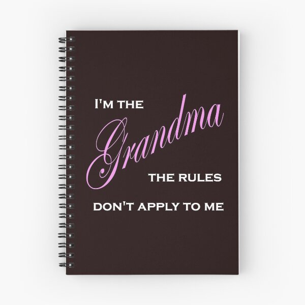 Item preview, I'm the Grandma The Rules Don't Apply To Me - Lavender designed and sold by StudioN.