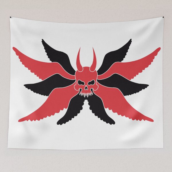 Item preview, devil skull and wings no line art designed and sold by SirCrim.