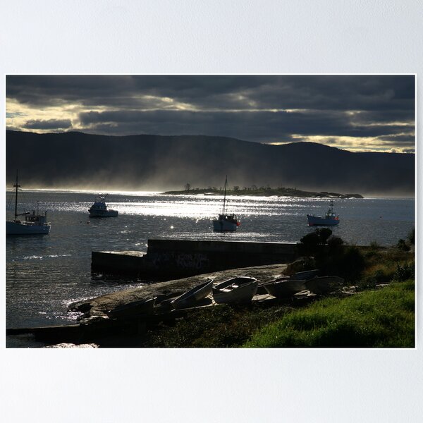 Artikelvorschau, Diamond Island & Waubs Bay. bicheno - tasmania entworfen und verkauft von bodhiimages.