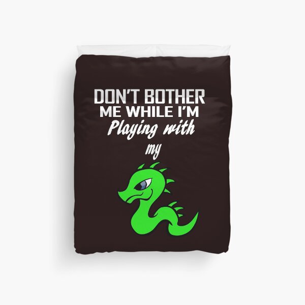 Item preview, Don't Bother Me While I'm Playing With My Baby Dragon designed and sold by StudioN.