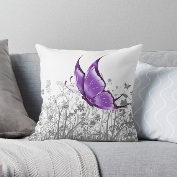 Fantasy Butterfly #7 Throw Pillow