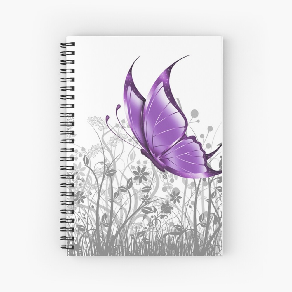Fantasy Butterfly #7 Spiral Notebook
