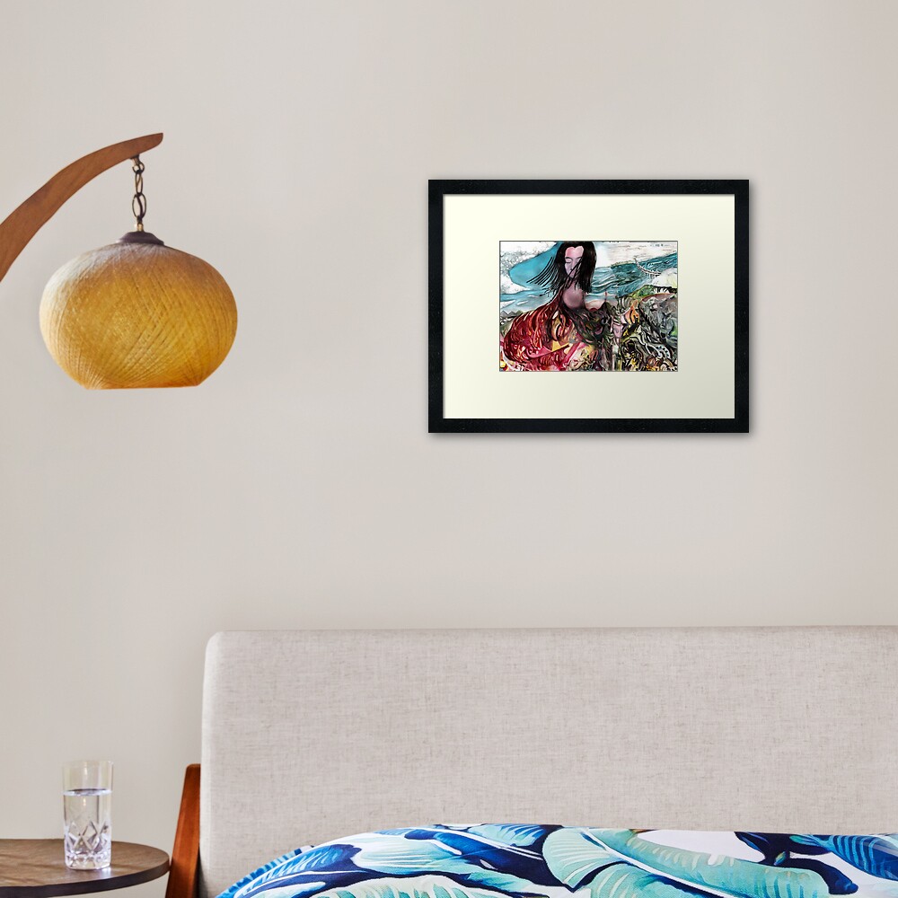 Come Apart Framed Art Print
