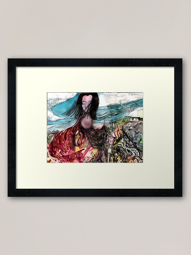 Alternate view of Come Apart Framed Art Print