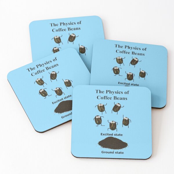 Item preview, The Physics of Coffee Beans designed and sold by MikeWhitcombe.
