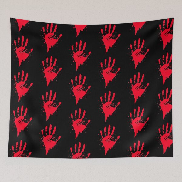 Item preview, Halloween Bloody Hand Blood Spatter Costume Zombie designed and sold by urban-design.