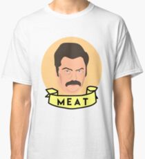 funny meat smoking shirts