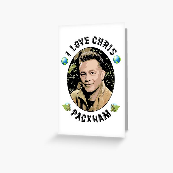 I Love Chris Packham Greeting Card