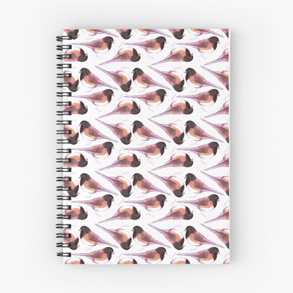 Item preview, Dark eyed Junco or Junco hyemalis bird seamless watercolor birds painting designed and sold by Shawlin Islam.