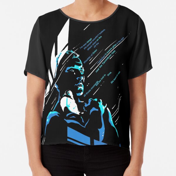 like tears in rain Chiffon Top