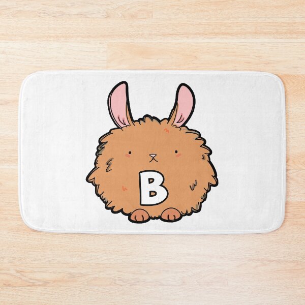 Item preview, Alphabet Letter B Bad Hare Day  designed and sold by kidsmonogram.