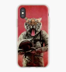 Space tiger iPhone Case